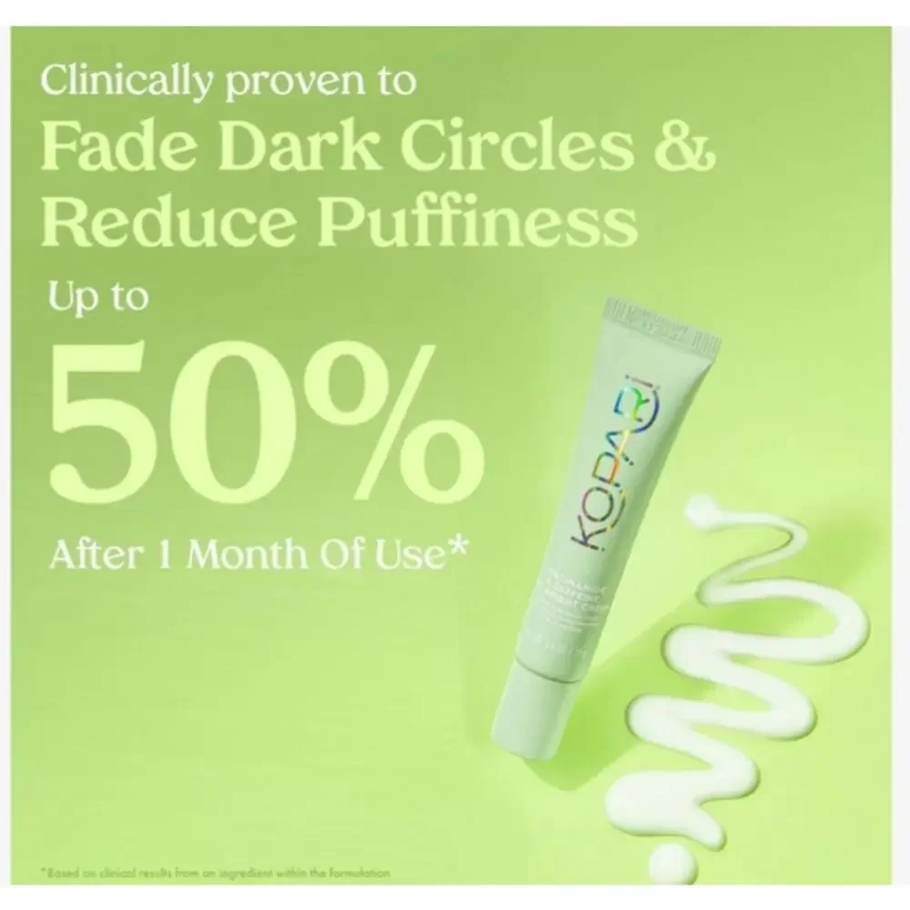 Kopari Beauty's Niacinamide & Caffeine Eye Bright Wrinkle Cream 0.5 oz‎ New